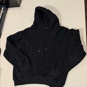 DIOR OBLIQUE HOODED SWEATSHIRT